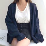 ソフトタッチニットカーディガン 秋 冬 | SHEENA  | 詳細画像18 