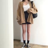 ソフトタッチニットカーディガン 秋 冬 | SHEENA  | 詳細画像2 