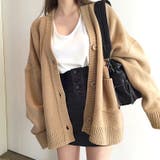 ソフトタッチニットカーディガン 秋 冬 | SHEENA  | 詳細画像5 