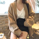 ソフトタッチニットカーディガン 秋 冬 | SHEENA  | 詳細画像9 