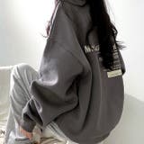 Motivationロゴオーバーサイズトレーナー 秋 冬 | SHEENA  | 詳細画像13 