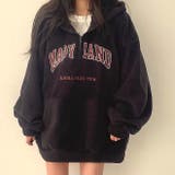 刺しゅうロゴボアハーフジッププルオーバー 秋 冬 | SHEENA | 詳細画像2