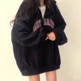 刺しゅうロゴボアハーフジッププルオーバー 秋 冬 | SHEENA | 詳細画像3