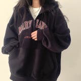 刺しゅうロゴボアハーフジッププルオーバー 秋 冬 | SHEENA | 詳細画像9