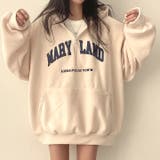 刺しゅうロゴボアハーフジッププルオーバー 秋 冬 | SHEENA | 詳細画像19