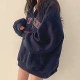 刺しゅうロゴボアハーフジッププルオーバー 秋 冬 | SHEENA | 詳細画像22