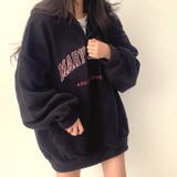 刺しゅうロゴボアハーフジッププルオーバー 秋 冬 | SHEENA | 詳細画像4