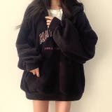 刺しゅうロゴボアハーフジッププルオーバー 秋 冬 | SHEENA | 詳細画像7