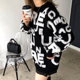 もこもこアルファベットニットプルオーバー 秋 冬 | SHEENA  | 詳細画像10