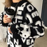 もこもこアルファベットニットプルオーバー 秋 冬 | SHEENA  | 詳細画像11