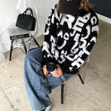 もこもこアルファベットニットプルオーバー 秋 冬 | SHEENA  | 詳細画像12