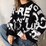 もこもこアルファベットニットプルオーバー 秋 冬 | SHEENA  | 詳細画像13