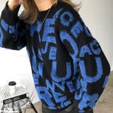 もこもこアルファベットニットプルオーバー 秋 冬 | SHEENA  | 詳細画像16