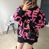 もこもこアルファベットニットプルオーバー 秋 冬 | SHEENA  | 詳細画像24