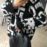 もこもこアルファベットニットプルオーバー 秋 冬 | SHEENA  | 詳細画像5