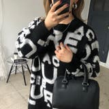 もこもこアルファベットニットプルオーバー 秋 冬 | SHEENA  | 詳細画像7