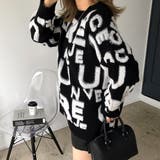 もこもこアルファベットニットプルオーバー 秋 冬 | SHEENA  | 詳細画像9