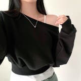 ワイドネックショート丈トレーナー 春 秋 | SHEENA  | 詳細画像33 