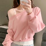 ワイドネックショート丈トレーナー 春 秋 | SHEENA  | 詳細画像37 