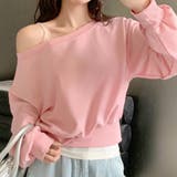 ワイドネックショート丈トレーナー 春 秋 | SHEENA  | 詳細画像38 