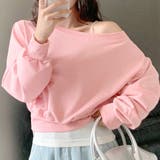 ワイドネックショート丈トレーナー 春 秋 | SHEENA  | 詳細画像39 