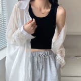 ショート丈リブタンクトップ 春 夏 | SHEENA | 詳細画像14