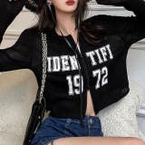 ロゴプリントダブルジップトップス 春 夏 | SHEENA | 詳細画像15