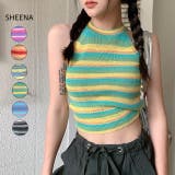 アメスリニットタンクトップ 春 夏 | SHEENA  | 詳細画像1 