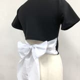 バックBIGリボンリブTシャツ 春 夏 | SHEENA | 詳細画像24