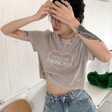 ハートロゴプリント半袖ニットソーTシャツ 春 夏 | SHEENA | 詳細画像31