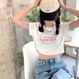 ハートロゴプリント半袖ニットソーTシャツ 春 夏 | SHEENA | 詳細画像4