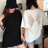 シアーバタフライ半袖Tシャツ 春 夏 | SHEENA | 詳細画像18