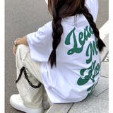 バックBIGロゴプリントオーバーサイズTシャツ 春 夏 | SHEENA | 詳細画像3