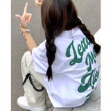 バックBIGロゴプリントオーバーサイズTシャツ 春 夏 | SHEENA | 詳細画像4
