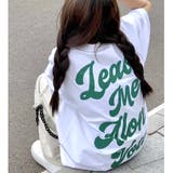 バックBIGロゴプリントオーバーサイズTシャツ 春 夏 | SHEENA | 詳細画像6