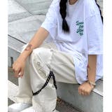バックBIGロゴプリントオーバーサイズTシャツ 春 夏 | SHEENA | 詳細画像7