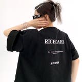 バックメッセージプリントオーバーサイズTシャツ 春 夏 | SHEENA | 詳細画像14