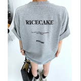 バックメッセージプリントオーバーサイズTシャツ 春 夏 | SHEENA | 詳細画像23