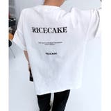 バックメッセージプリントオーバーサイズTシャツ 春 夏 | SHEENA | 詳細画像6