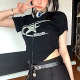 メタルスタープリントショート丈Tシャツ 春 夏 | SHEENA | 詳細画像12