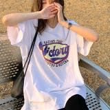 ヴィンテージライクロゴオーバーサイズTシャツ 春 夏 | SHEENA | 詳細画像14