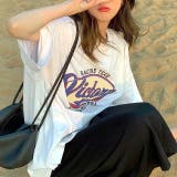 ヴィンテージライクロゴオーバーサイズTシャツ 春 夏 | SHEENA | 詳細画像18