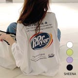 グラフィックバックプリントBIGTシャツ 春 夏 | SHEENA | 詳細画像1