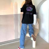 グラフィックバックプリントBIGTシャツ 春 夏 | SHEENA | 詳細画像11