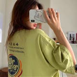 グラフィックバックプリントBIGTシャツ 春 夏 | SHEENA | 詳細画像14