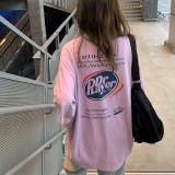 グラフィックバックプリントBIGTシャツ 春 夏 | SHEENA | 詳細画像22