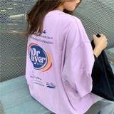 グラフィックバックプリントBIGTシャツ 春 夏 | SHEENA | 詳細画像25