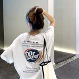 グラフィックバックプリントBIGTシャツ 春 夏 | SHEENA | 詳細画像3