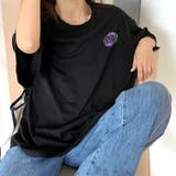 グラフィックバックプリントBIGTシャツ 春 夏 | SHEENA | 詳細画像7