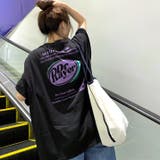 グラフィックバックプリントBIGTシャツ 春 夏 | SHEENA | 詳細画像8